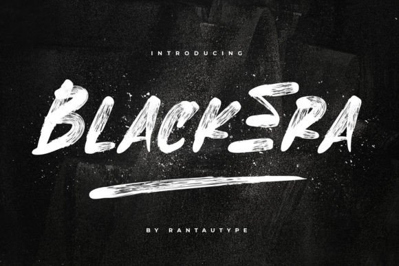 Black Era Font for Creative Projects
