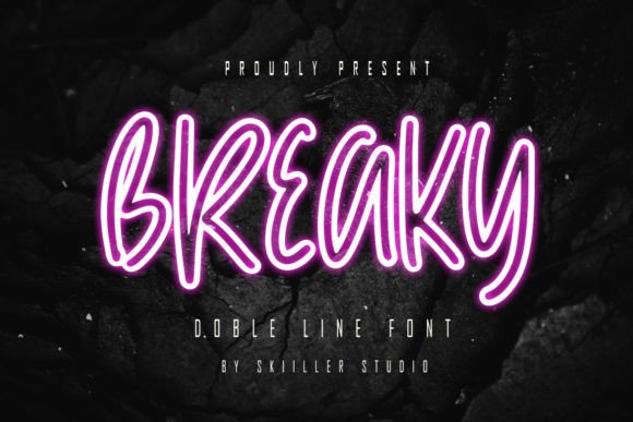 Breaky Font for Business Branding