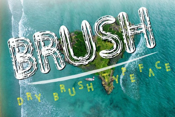 Brush: A Bold Font for Creative Projects