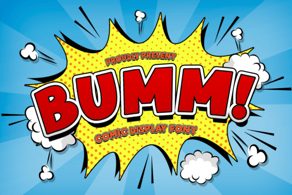 Bumm: A Retro Font for Business Branding
