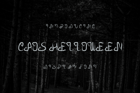 Caos Helloween Font for Bold Branding