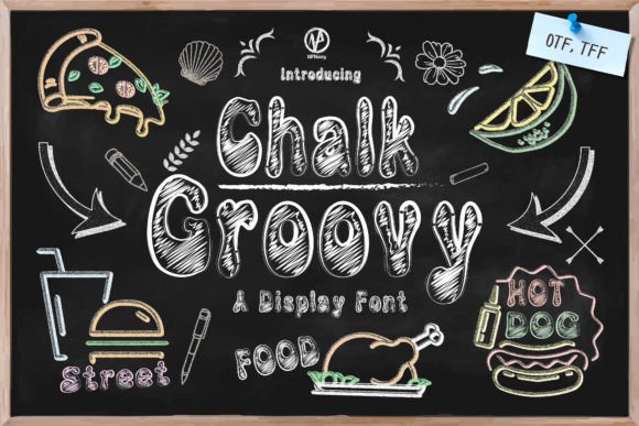 Chalk Groovy Font for Web Design