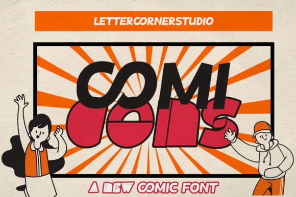 Comicons Font for Web Design