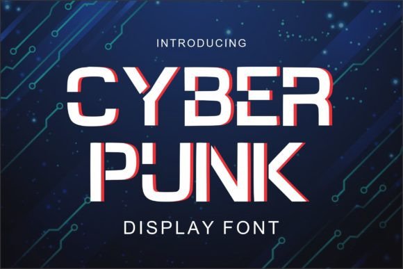 Cyber Punk Font for Bold Branding