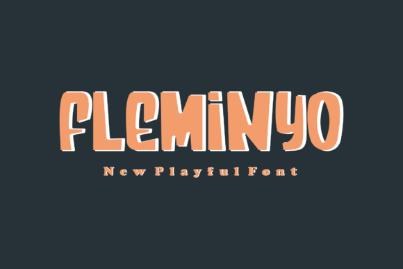 Fleminyo: A Bold Display Font
