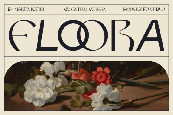 Floora: A Modern Display Font