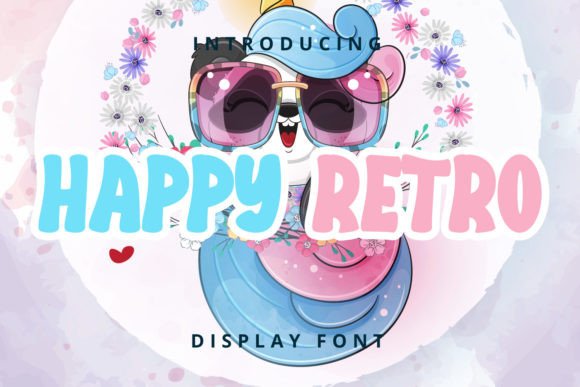 Happy Retro Font for Web Design