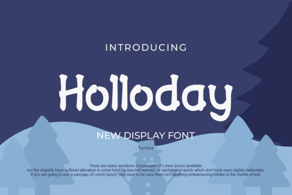 Holloday Font: Modern Typography for Digital Marketing