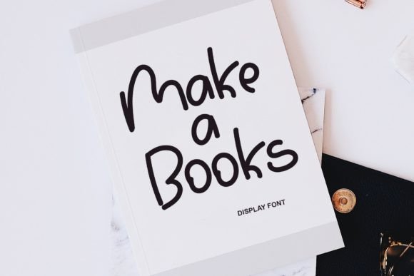 Make a Books Font
