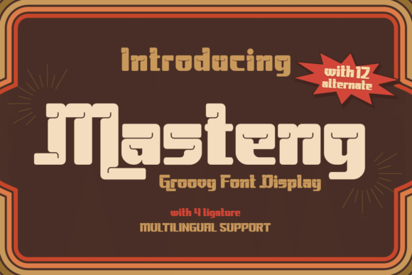 Masteng: A Font That Elevates Your Brand