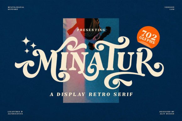 Minatur Font for Creative Makers