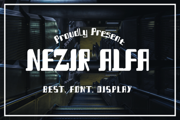 Nezir Alfa Font for Web Design