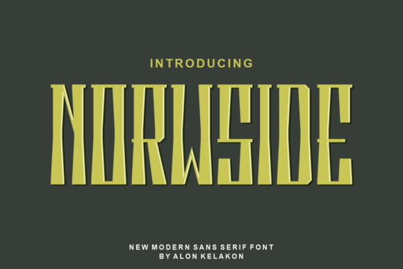 Norwside: A Stylish Display Font