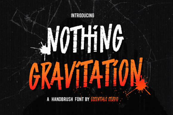 Nothing Gravitation: A Font for Bold Expression