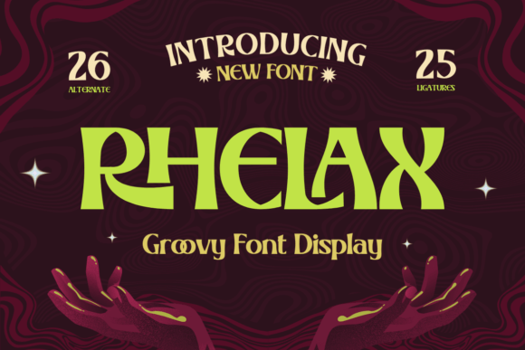 Rhelax: A Luxurious Display Font