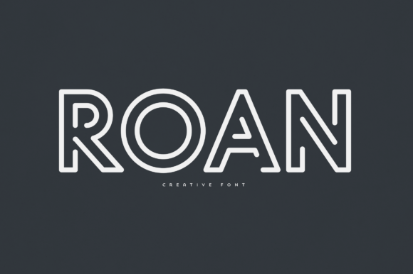 Roan: A Premium Display Font for Business Branding