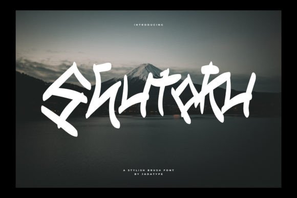 Shutoku: A Stylish Brush in Type