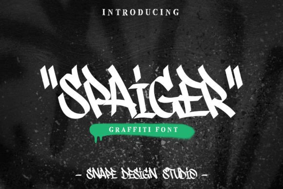 Spaiger: Bold Font for Digital Campaigns