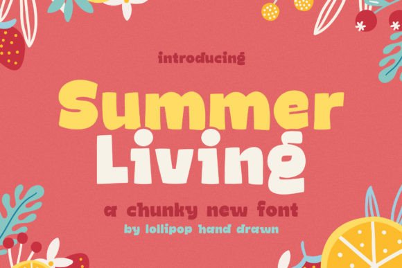 Summer Living Font for Business Branding