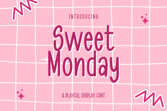 Sweet Monday Font for Creative Design
