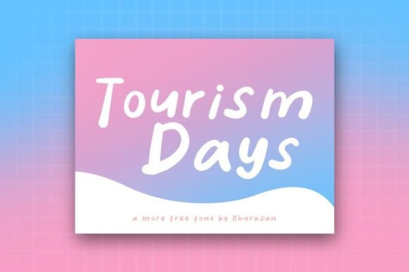 Tourism Days Font for Creative Design